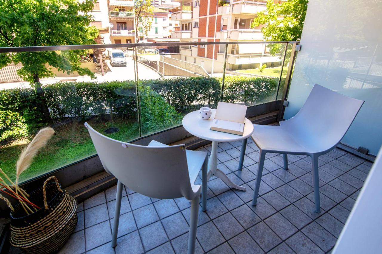 Prestige 7 By Quokka 360 - Quiet Studio With Balcony 盧加諾 外观 照片